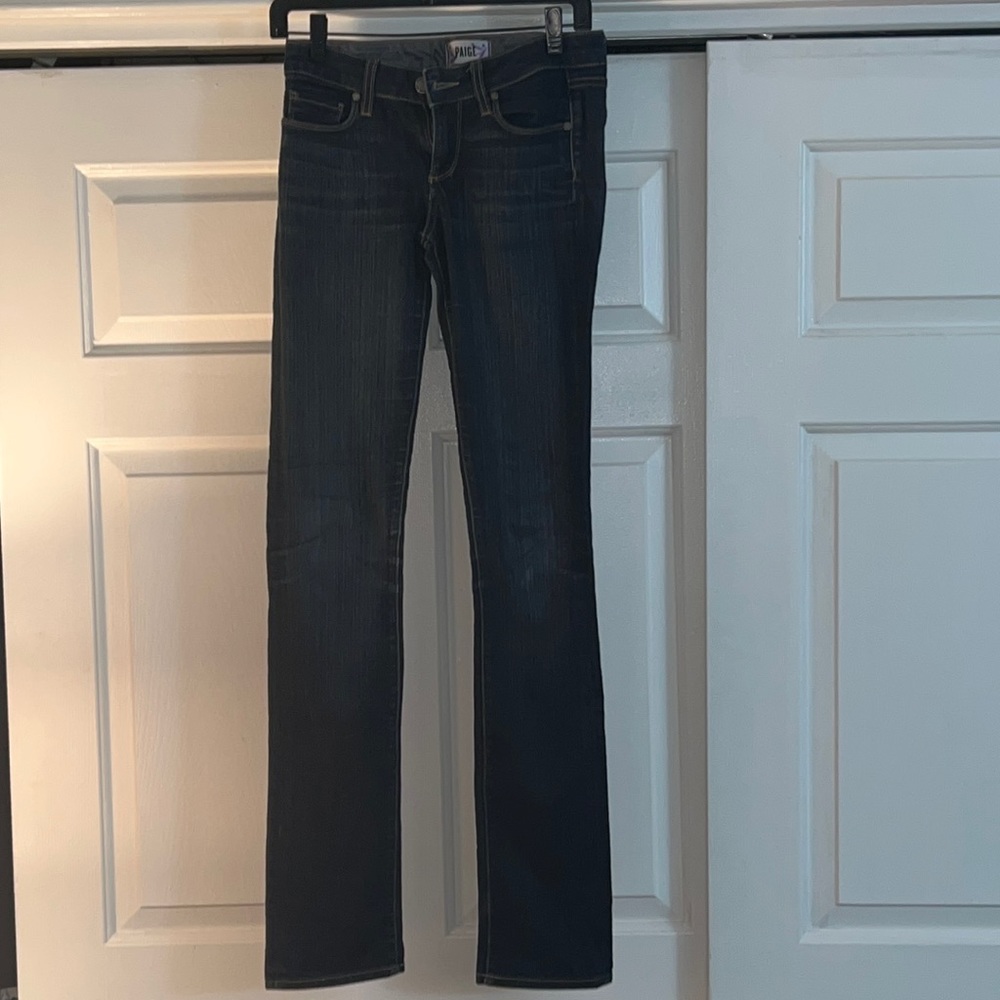 Paige jeans skyline straight size 25